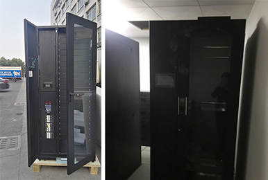 上海某企業(yè)雷迪司一體化機(jī)柜柜式機(jī)房應(yīng)